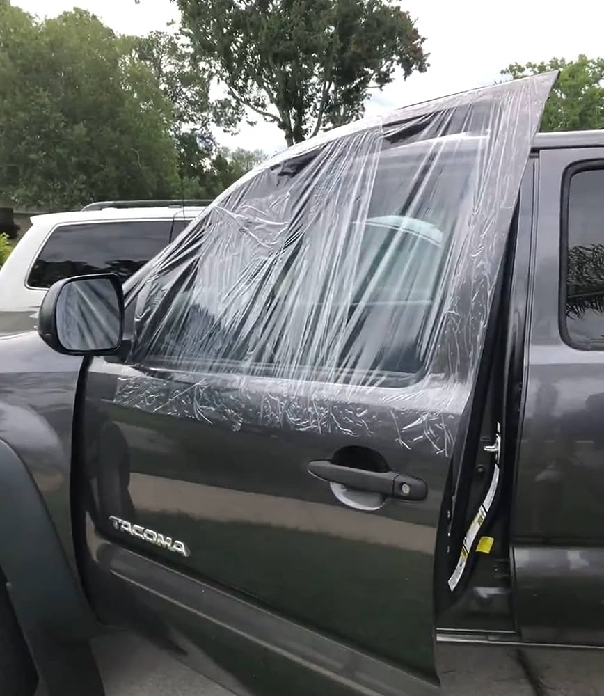 How to Cover a Broken Car Window