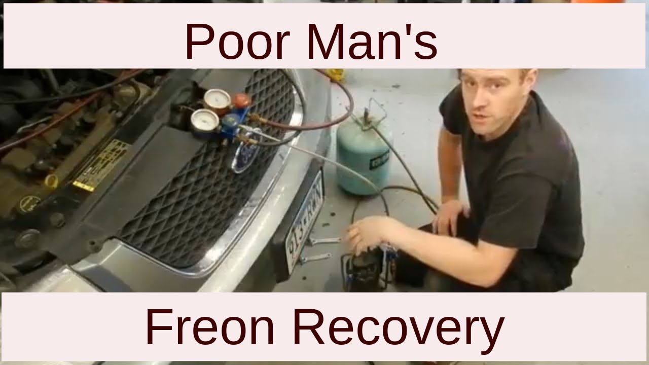 How to Remove Freon from Car Without Recovery Machine