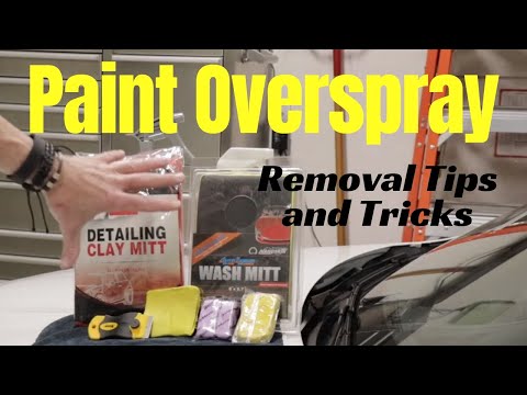 How to Remove Overspray from Car