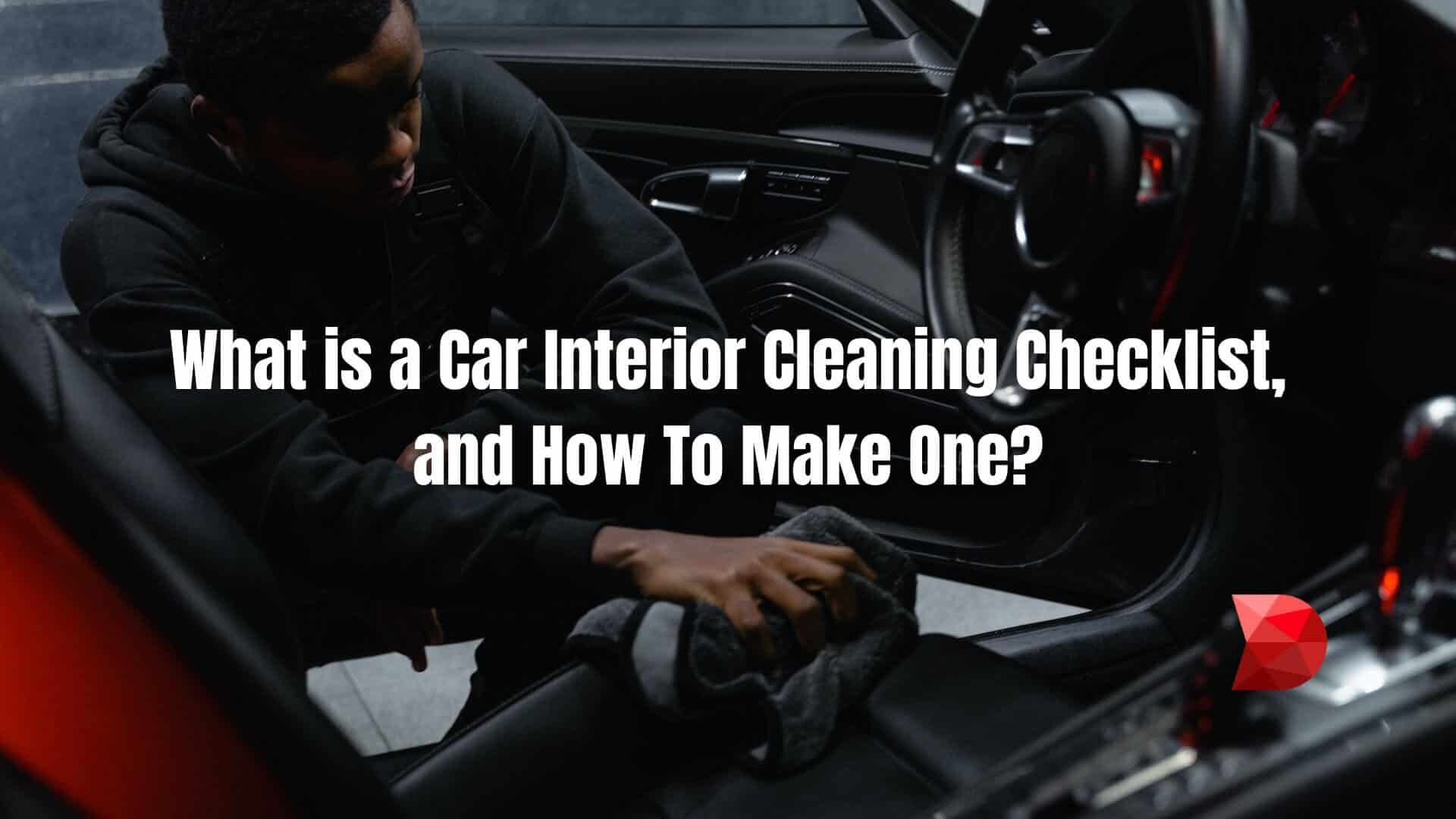 How to Clean Car Ceiling