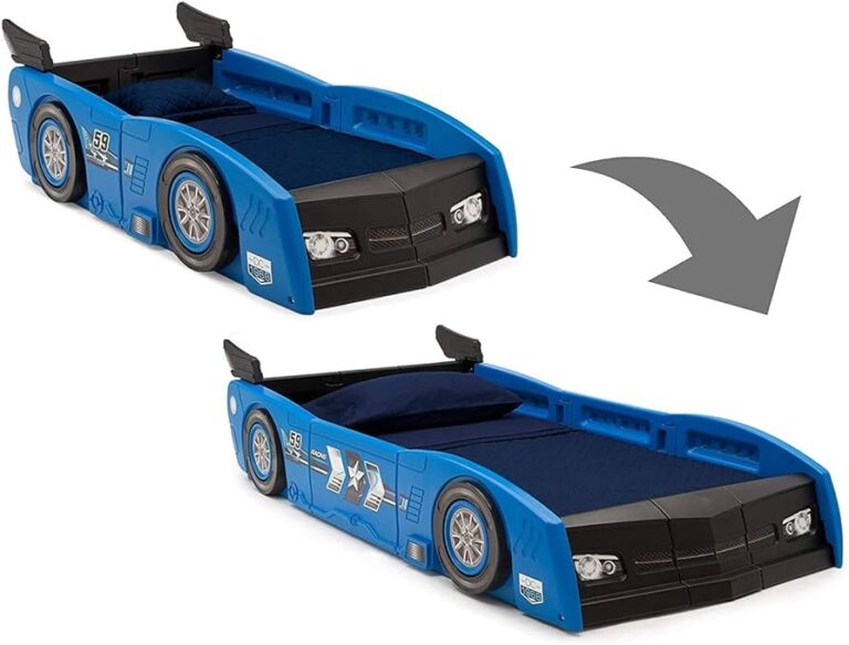 Little Tikes Blue Car Bed: Rev Up Your Child's Sleep Time! - Gearable Autos